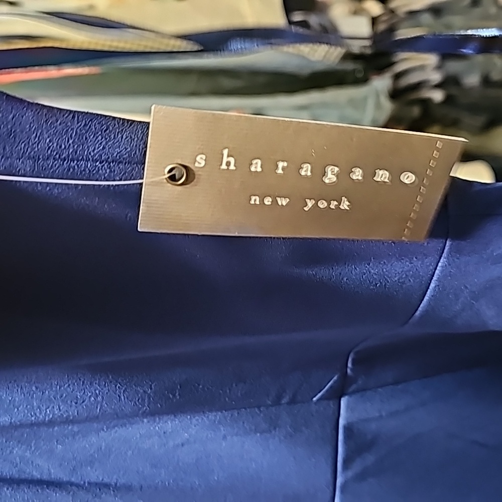 Nwt Sharagano dress blue #117 - Picture 4 of 8
